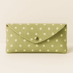 Raffia Sunglass Case | Handmade Eco Protection - Green thumbnail 2