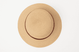 Handmade Raffia Hat | Eco Sun Protection - Beige thumbnail 2